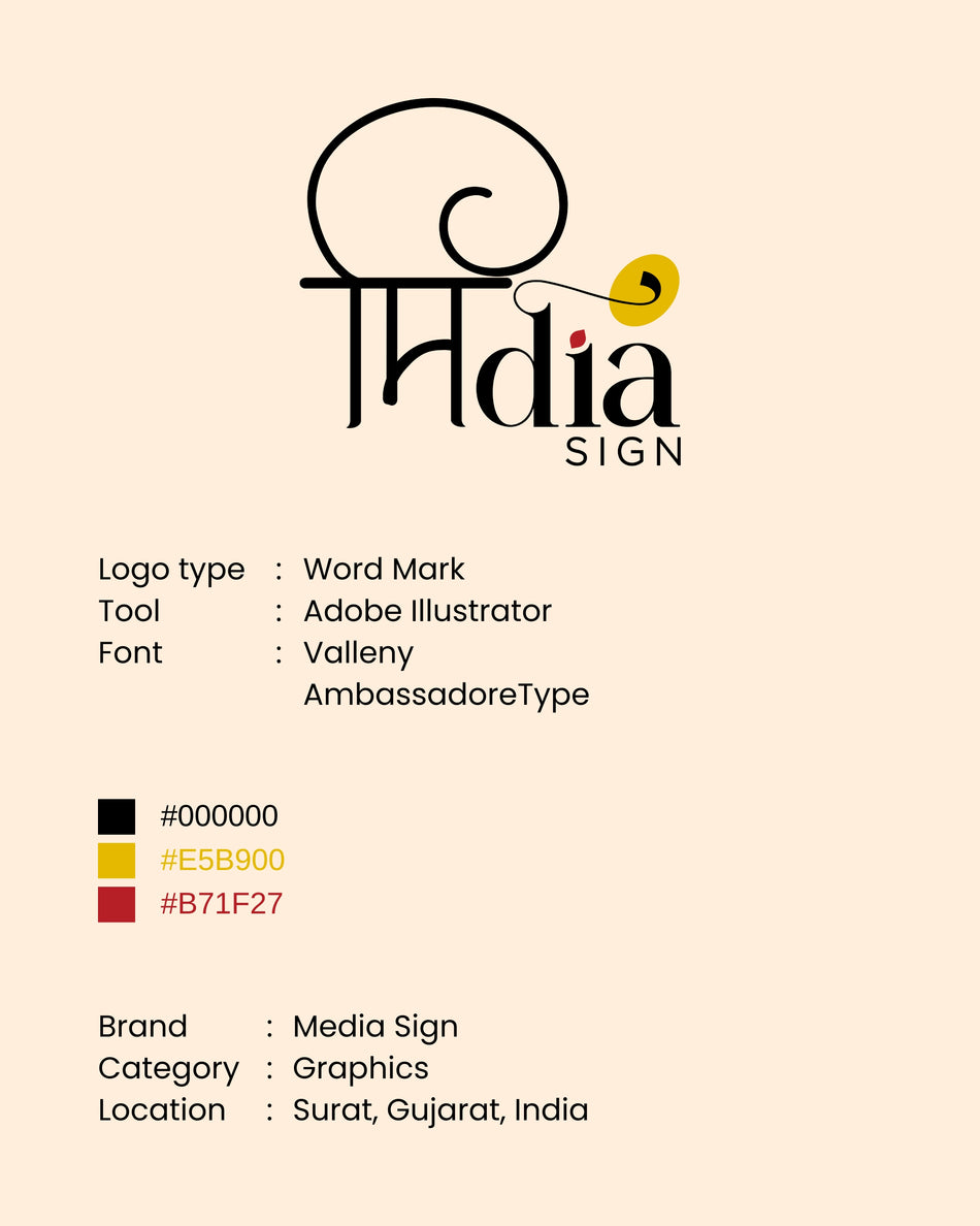 Custom Logo Design — Printing & Sign Board Business Branding