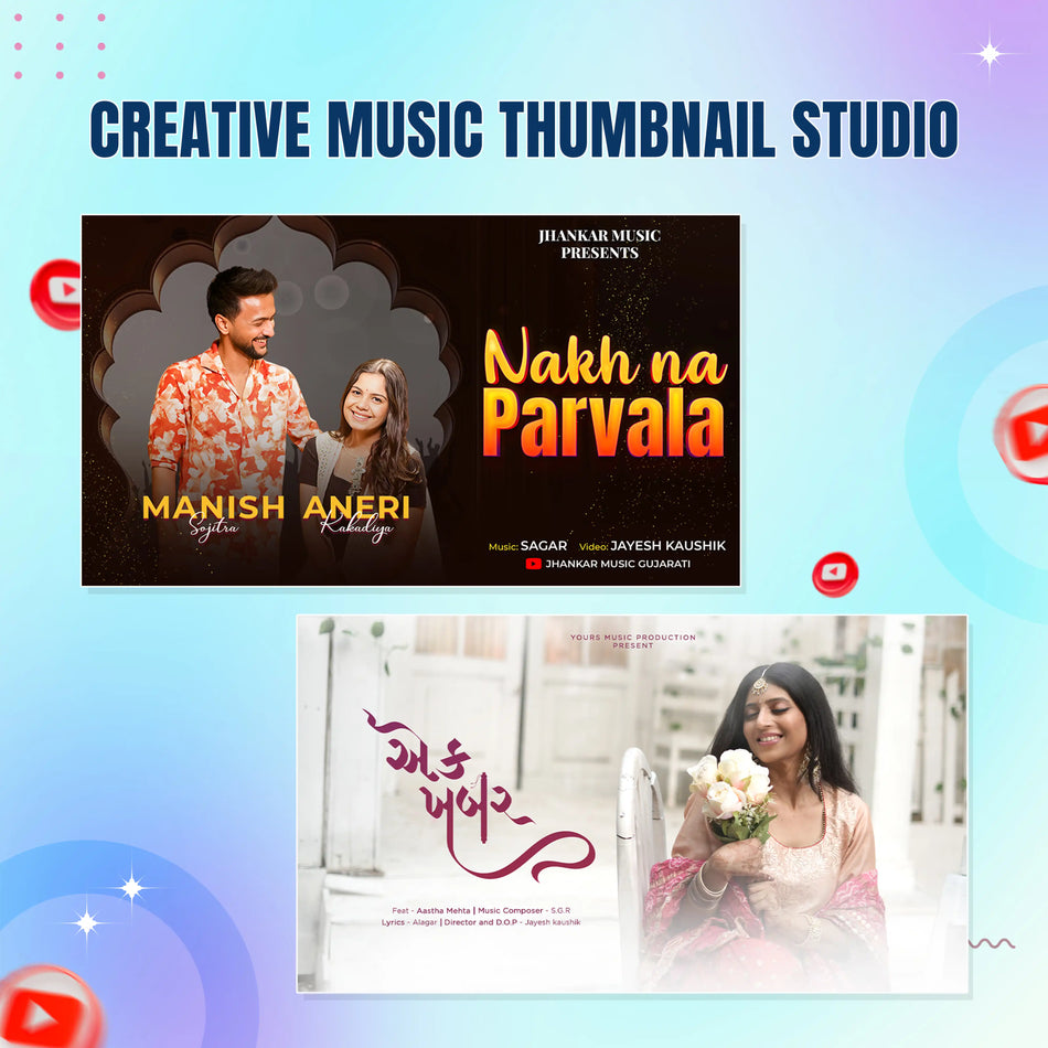 Creative Music Thumbnail Studio