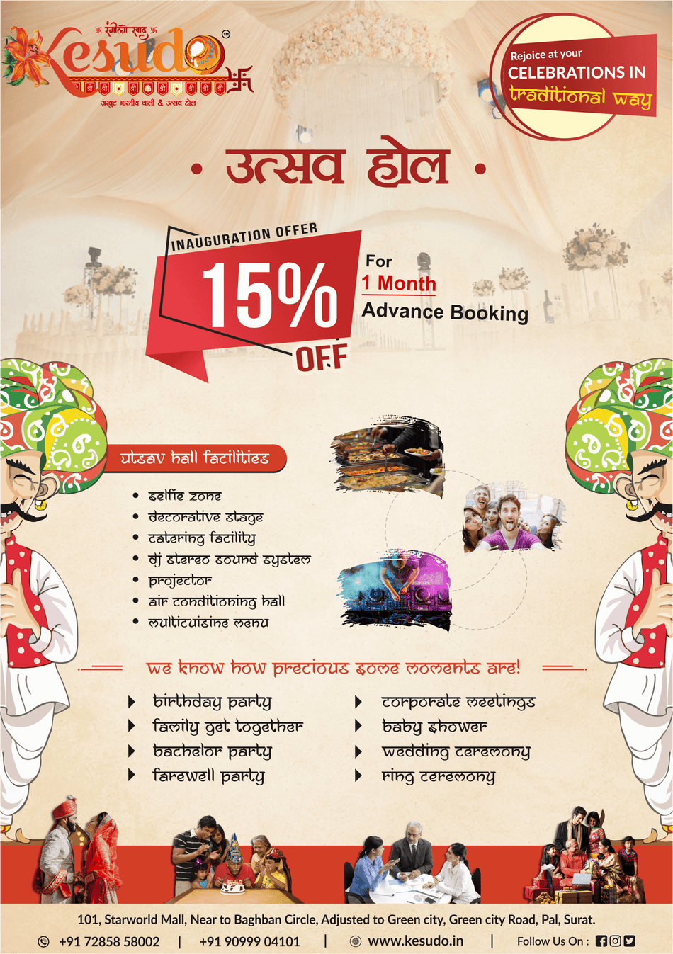 Custom Restaurant & Hotel Leaflet Design | Print-Ready for Promotion