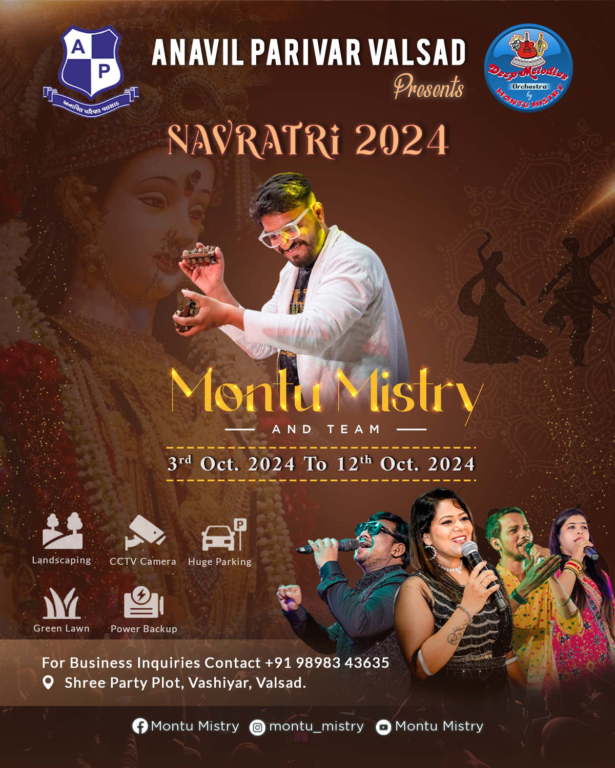 EventPosterDesignforMontuMistryByVictoryBrandAgency