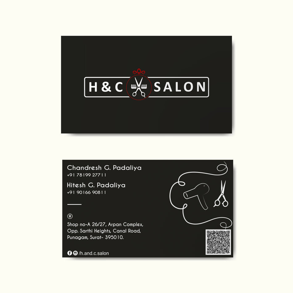 Beauty & Cosmetics Visiting Card Design | Custom & Print-Ready