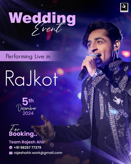 EventPosterforRajeshAhirByVictoryBrandAgency