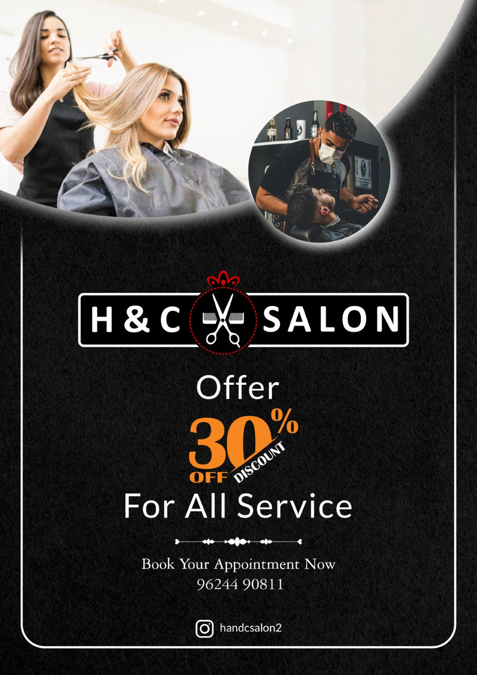 Glow and Glamour — Custom Beauty Leaflet for Salons & Skincare