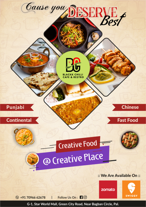 Custom Restaurant & Hotel Leaflet Design | Print-Ready for Promotion