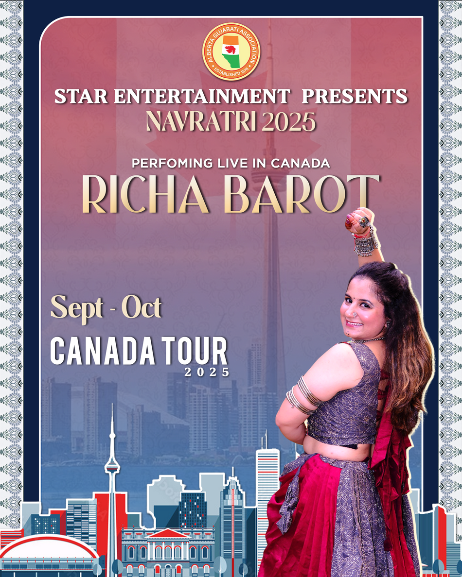 EventPosterforRichaBarotByVictoryBrandAgency