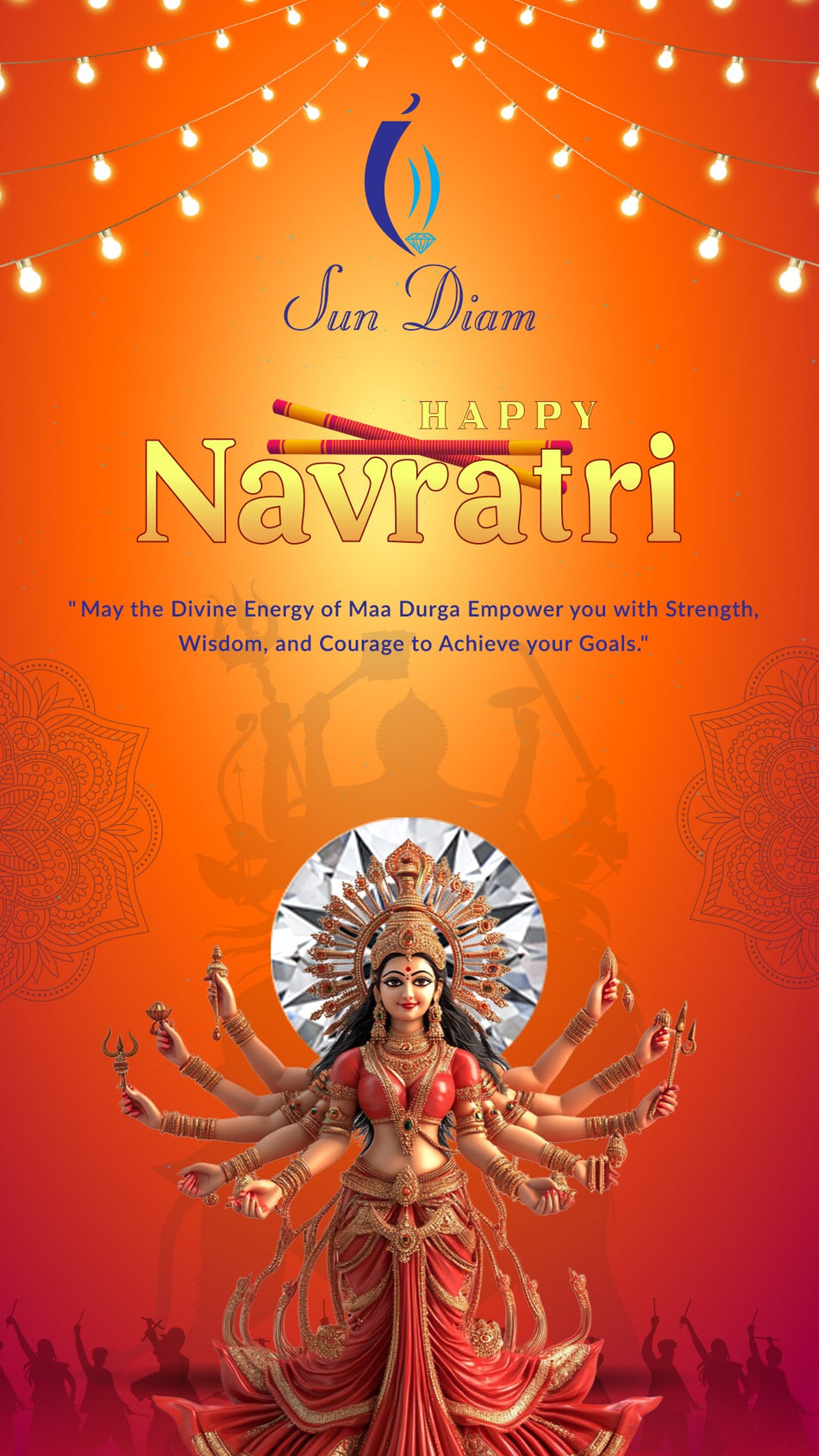 Diamond Festival Post — Shine Brighter This Season (Diwali • Dussehra • Valentine’s  more)