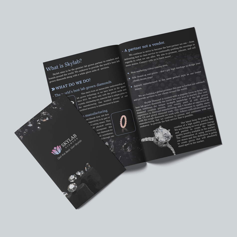 Your Collection, Professionally Presented — Jewellery Brochures