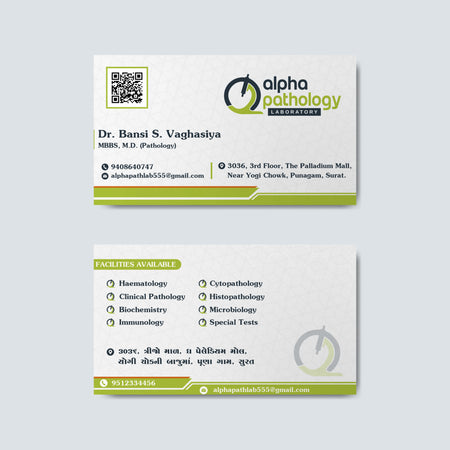 Hospital Visiting Card Design — Professional & Trustworthy Cards