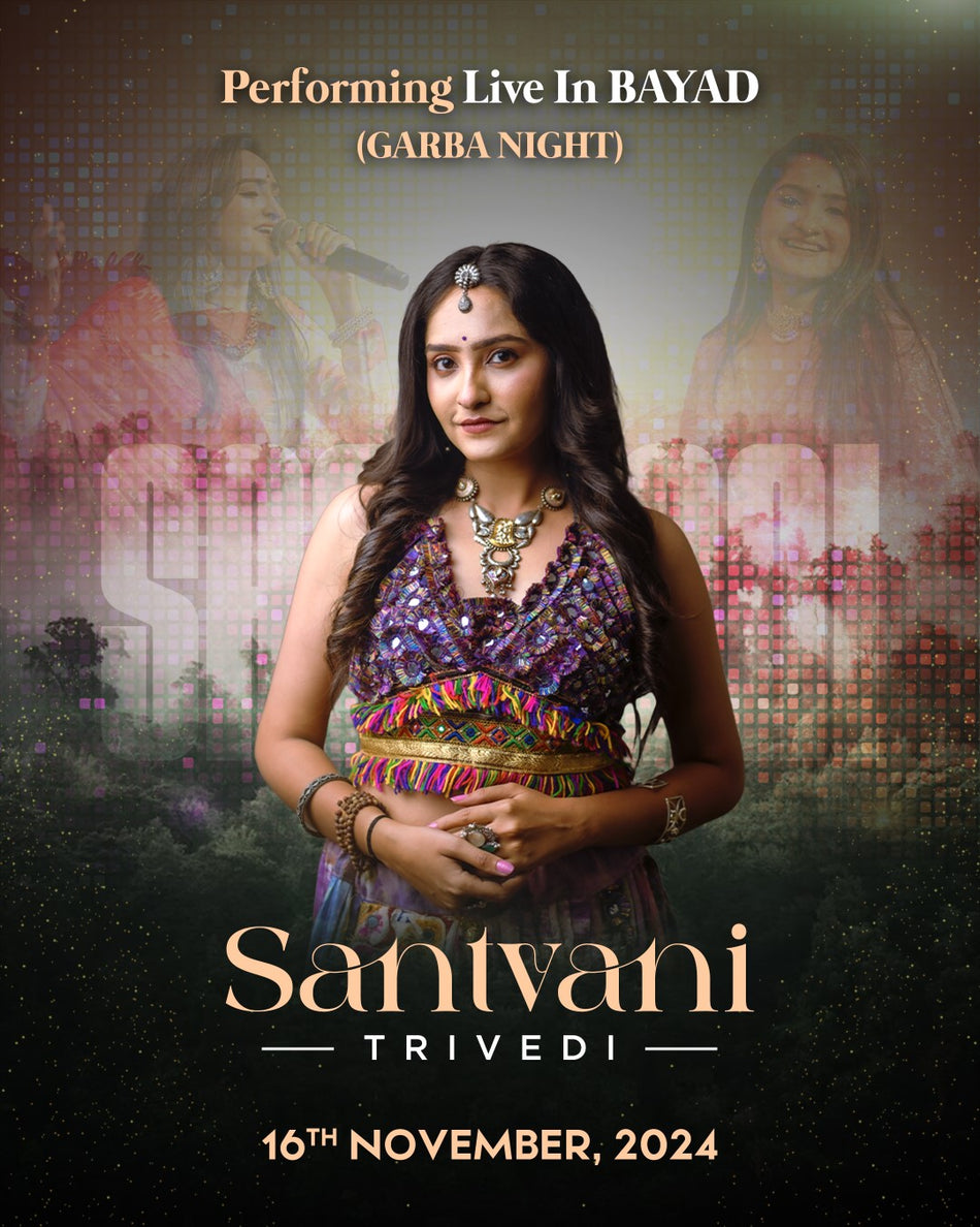 EventPosterforSantvaniTrivediByVictoryBrandAgency