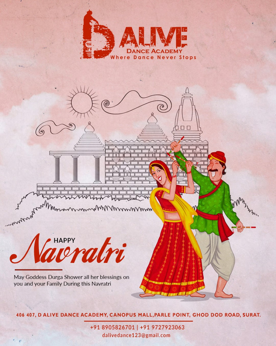 Dance Classes Festival Post — Move to the Beat This Season (Navratri • Diwali • New Year more)