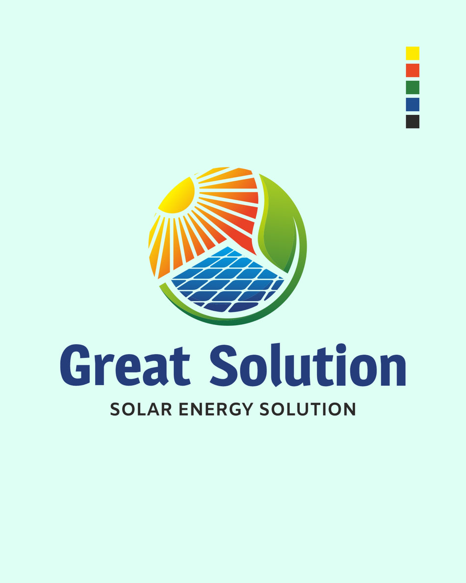 Solar & Renewable Energy Logo Design — Branding for Eco-Friendly Businesses