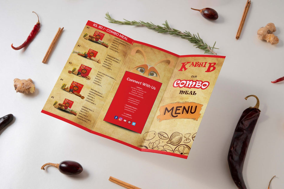 Serve Your Brand in Style — Custom Menu Designs for Food & Catering Businesses