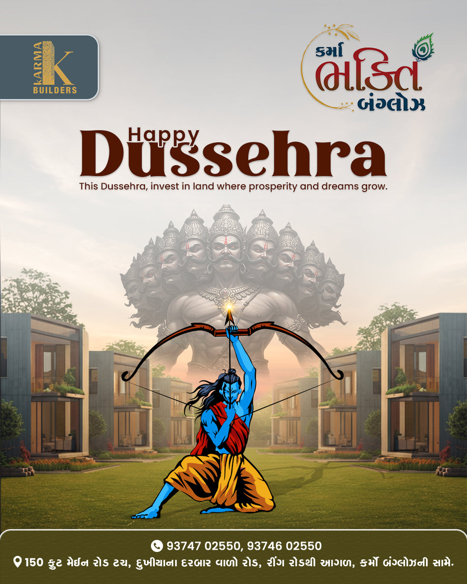 We Will Custom Dussehra Posts Invest in Dreams with Divine Blessings