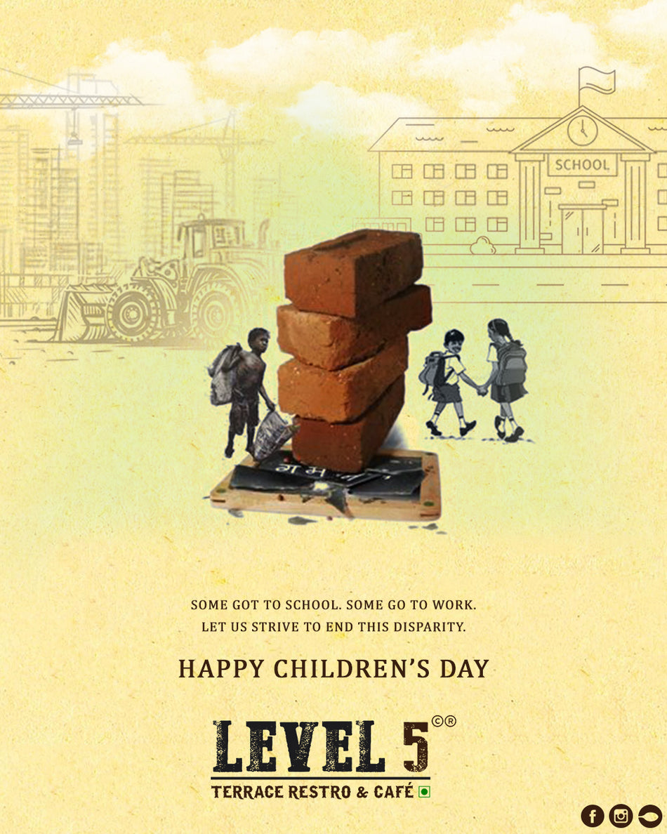 We Will Custom Children's Day Posts Spread Awareness with a Powerful Design