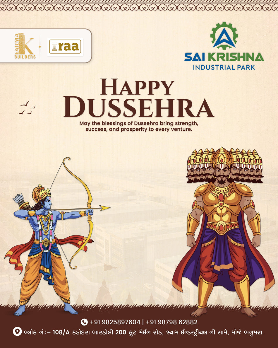 WewilldesignacustomDussehrapostforyourcelebration.