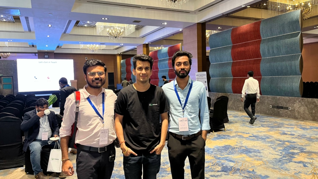 Victory Infotech's Director with AI Sensy founder Gautam Rajesh Shelley 